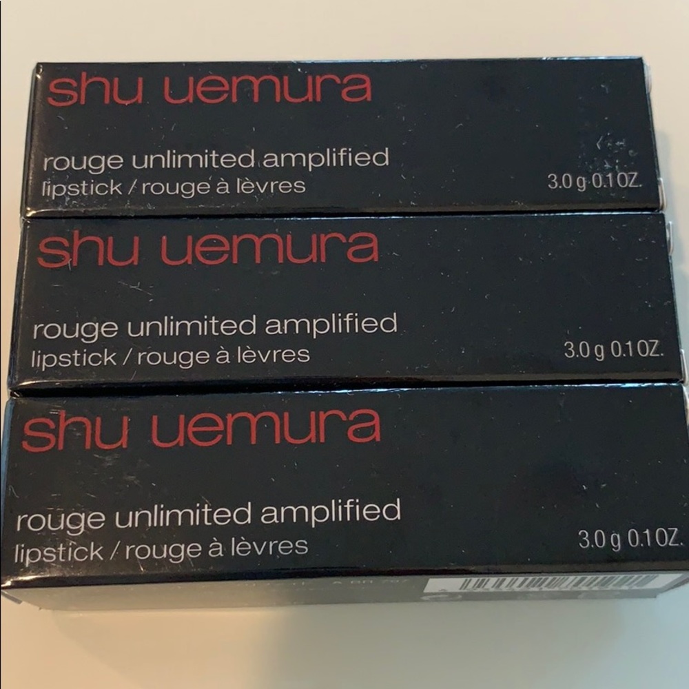 Shu Uemura lipstick - set of 3